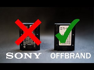 Best Battery for Sony Cameras?! | Wasabi Sony NP-FZ100 Review