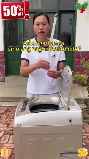 Universal Cleaning Brush for Effortless Washing Machine Care