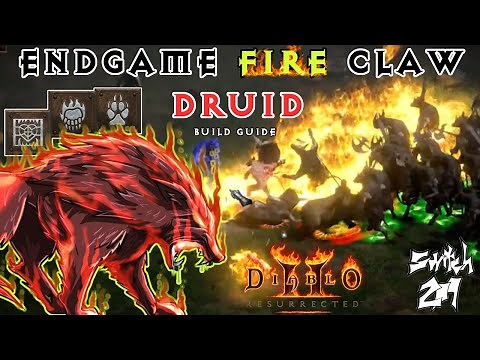 Endgame Fire Claw Druid Build Guide: Endless Chaos And Destruction! - DIablo 2 Resurrected