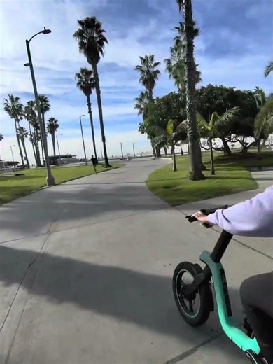 POV: Cruising the Venice Beach Coast on an E-Bike