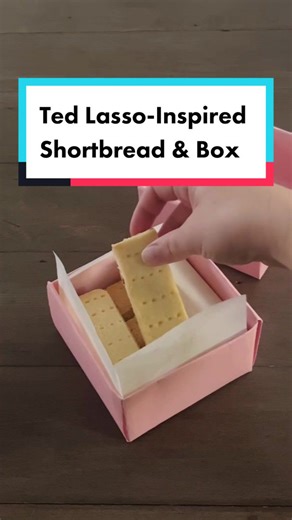 DIY Ted Lasso Shortbread Cookies & Box