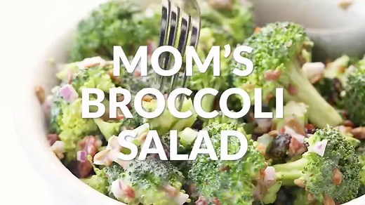 Mom's Broccoli Salad Recipe
