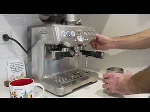 Breville Barista Express Espresso - How to Make a Latte
