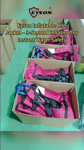 Eyson Inflatable Life Jacket – 3-Second Inflation for Instant Water Safety