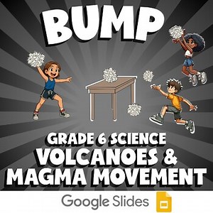 Volcanoes & Magma Movement BUMP Science Game | No Prep Grade 6 Review