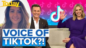 18K views · 109 reactions | The face behind the TikTok text-to-speech voice feature has been revealed! #9Today | WATCH LIVE 5.30am | TODAY | Facebook