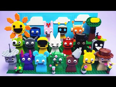 New SPRUNKI Toys LEGO Unboxing and Build 20LEGO Minifigures SPRUNKI Phase 1Full Satisfying ASMR