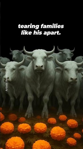 This ofrenda carries a powerful message this Día de los Muertos 🐂 via ‪@petalatino‬