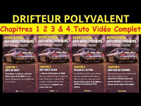 Weekly Challenge: Versatile Driver. Chapters 1, 2, 3 & 4. Complete Video Tutorial. Forza Horizon ...