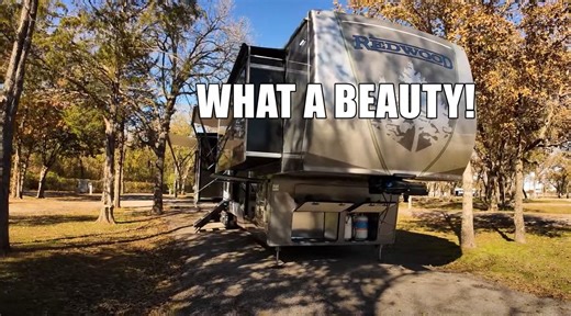 A Castle on Wheels: The Redwood 412GK Fifth-Wheel RV Does Its Best to Impress