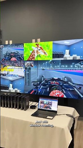 A quick demo of the IP700 AV over IP system in action 🎥
