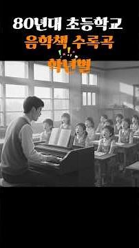 70년대초등교음악책, 국민학교와 초등학교 사이, 우리를 울린 음악책 띵곡 모음요즘 초등학생은 모른다는 '라떼' 전용 떼창곡 리스트#추억소환#초등학교#음악시간#국민학교#교과서#동요