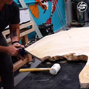 Unique Cottonwood Table Build | Jonny Builds