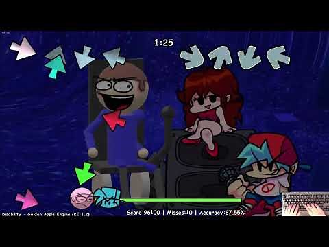 FNF Vs. Dave and Bambi Golden Apple - Disability (4k)