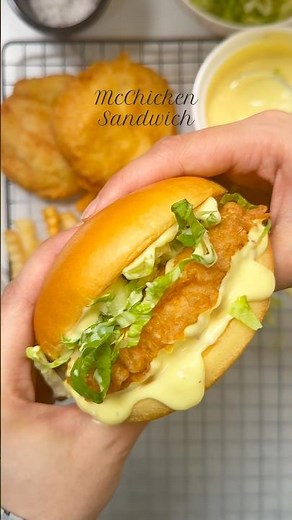 McChicken Sandwich! 🍔