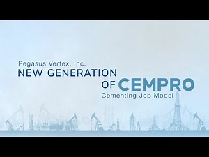 CEMPRO - Cementing Job Model in the Oil and Gas Industry