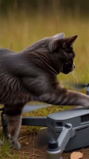 TOP 3: cat and quadcopter #cat #quadcopter #funnycats #catshorts