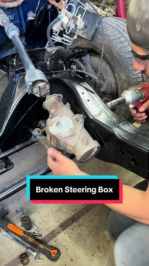 Quick steering box repair for Chevy trucks