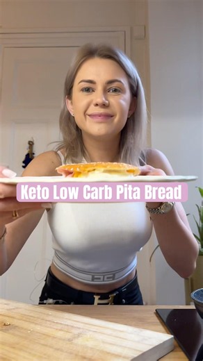 Keto Low Carb Pita Bread#keto #ketorecipes #lowcarb #lowcarbrecipes #highprotein #highproteinrecipe