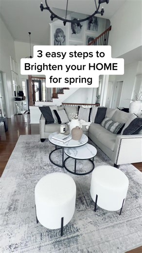 3 Easy Steps to Brighten Your Living Room for Spring