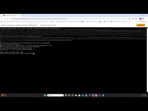 Enabling SSL SERIES 1/4: Creating an SSL Cert