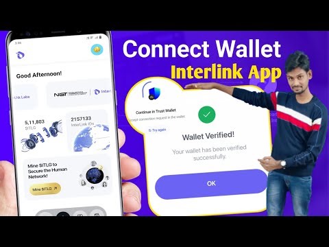 How to Connect Wallet in Interlink App | Interlink Network App Wallet Connect in telugu 2025