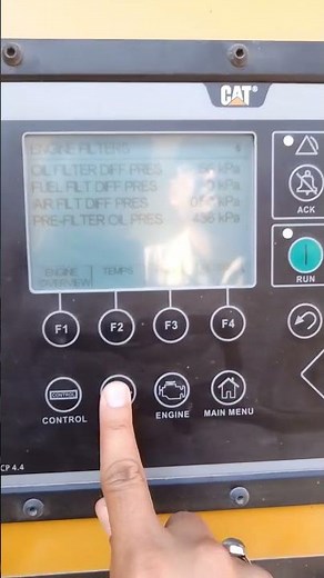 CAT EMCP 4.4 Parameters checking