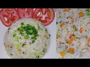 Chinese Fried Rice Recipe/How to cook Fried rice in Chinese style