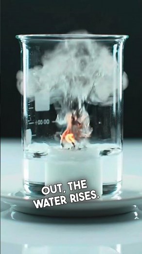 This Candle Experiment Will Blow Your Mind 🤯 #sciencefacts