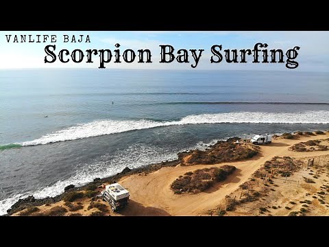 Scorpion Bay Surfing: Scoring Early Season Waves on our Vanlife Baja Adventure!