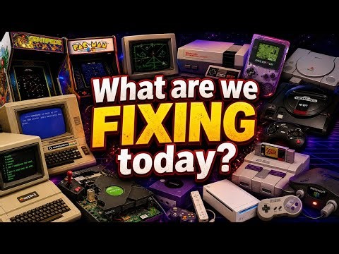 Vintage Video Game Console, Computer, and Arcade PCB Repair