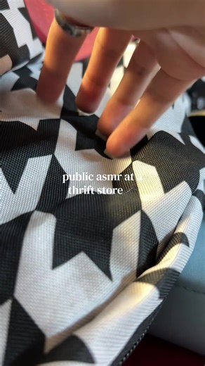 Exploring Thrift Store Treasures: A Public ASMR Experience