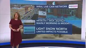 This week has felt great with temperatures in the 60s. But Saturday and Sunday are going to feel like winter again. WRAL Elizabeth Gardner shows us how likely snow is this weekend. | WRAL TV