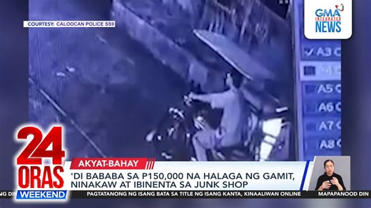 273K views · 2.3K reactions | Nilooban at ninakawan ng dalawang lalaki ang isang bahay sa Caloocan. Arestado na ang mga suspek, pero karamihan sa mga ninakaw na gamit, ibinenta na sa junk shop. | GMA News | Facebook