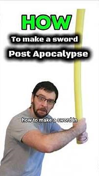 How to make a sword in the post-apocalypse #science #war #history