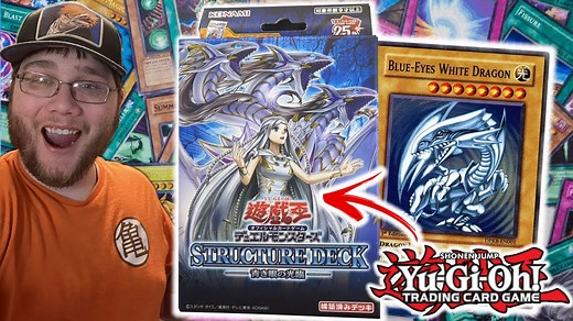 Unboxing KONAMI’s New Blue-Eyes Structure Deck – Advent of the Eyes of Blue