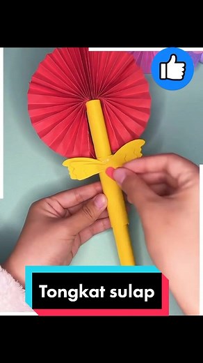 Fun DIY Origami Magic Wand Tutorial