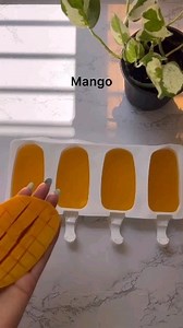 "Mango Delights: Create Refreshing Mango Popsicles in Minutes with...