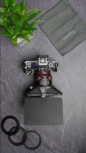 Make your camera look more pro! Simply add the Smallrig mini Matte Box Lite! #smallrig #mattebox