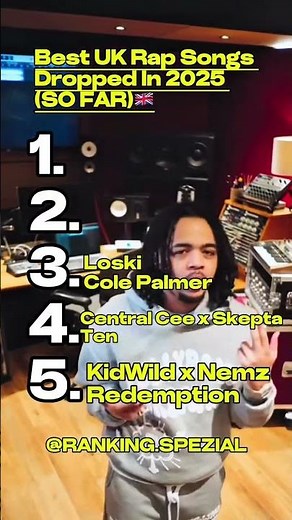 Ranking The Best UK Rap Songs Of This Year 2025 🇬🇧🔥#ukrap#uk#ukmusic#nemzzz #centralcee #skepta