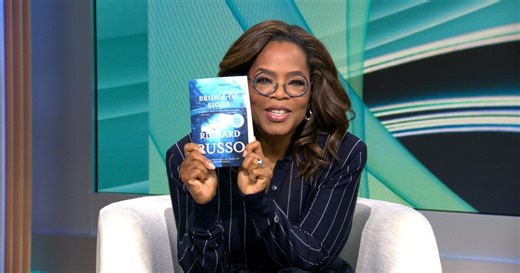 Oprah Winfrey picks Richard Russo's "Bridge of Sighs" as her newest Book Club selection