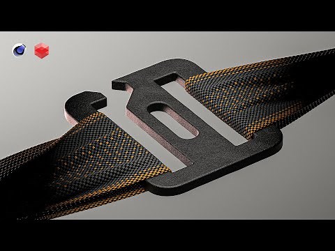 Redshift Fabric & Buckle Tutorial — Cinema 4D (Redshift)