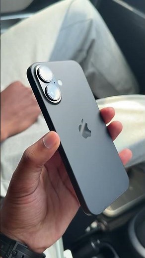 iPhone 16 Black Satisfying Unboxing