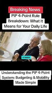 Understanding the PIP 4-Point System: Budgeting & Mobility Made Simple