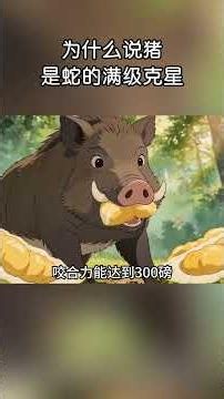 為什麼說豬是蛇的滿級剋星？#shorts | #紀錄片 #有趣 #涨知识 #動物 #知識 #生物