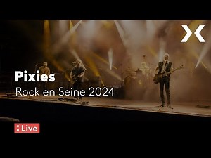 Pixies en concert à Rock en Seine 2024