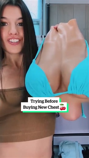 Trying on my new chest 🤩😅 | VT