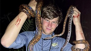 Er streichelt Krokodile, Schlangen und Spinnen: Waghalsiger Tiktoker läuft barfuß durch die Everglades