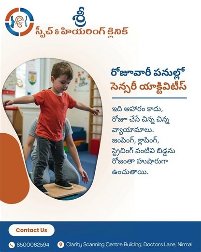 Daily Sensory Activities for Children | Simple Exercises for Better Focus & Development