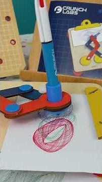 Drawing Machine for Kids | Create Your Own Spirograph | STEAM with CrunchLabs and Mark Rober